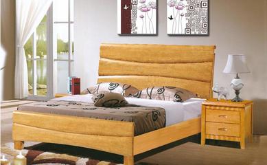 工廠直銷1.2米實(shí)木床兒童床現(xiàn)代簡(jiǎn)易橡木床單人床南康家具31