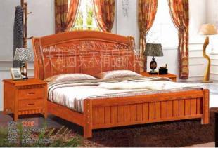 天利圓632白坯床,廠家直銷南康家具,實木床,白胚床,橡木床_世界工廠網移動版