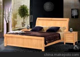 【眾邦家具 歐柯品牌 高檔橡木實(shí)木床821# 廠家直銷】?jī)r(jià)格,廠家,圖片,床類,南康市眾邦家具廠-