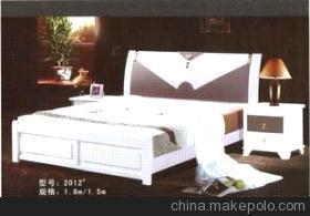 【南康金利家具 供應(yīng)臥室精品實(shí)木床2012# 南康家具 支持混批】?jī)r(jià)格,廠家,圖片,床類,南康金利家具廠-