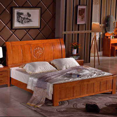 艾莉哲家具 南康臥室家具實木床 中式現代雙人氣壓高箱床 大結婚床 1.5米1.8米橡木床907 1500*2000標準床 艾莉哲臥室家具套裝907【價格 圖片 品牌 報價】-蘇寧易購