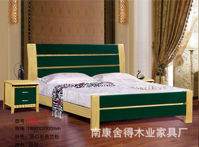 熱銷特價實木床 1.8米雙人床選購指南與南康舍得木業(yè)產(chǎn)品解析