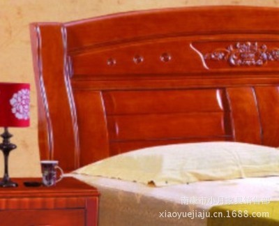 廠家供應高檔實木床 南康實木床805#品質優(yōu)特價批發(fā)